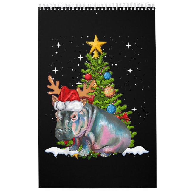 Calendrier Hippopotame de Noël Hippone Fiona (Protection)