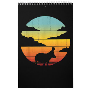 Calendrier Hippopotame des années 60 les années 70 Hippo Hi