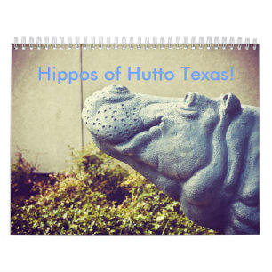 Calendrier Hippopotames de Hutto le Texas ! II