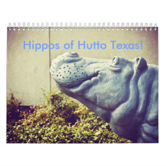 Calendrier Hippopotames de Hutto le Texas ! II