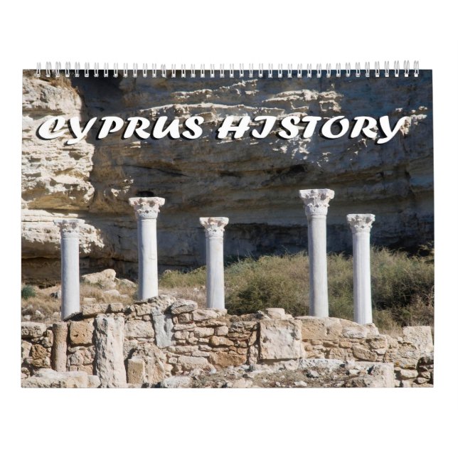 Calendrier histoire de Chypre (Dos)