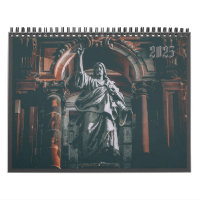 Histoire de Jésus Christ dans le croquis Calendrie