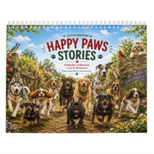 Calendrier Histoires de Pattes Heureuses – Une année d'aventu