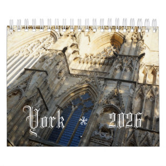 Calendrier Historic York 2026 calendar