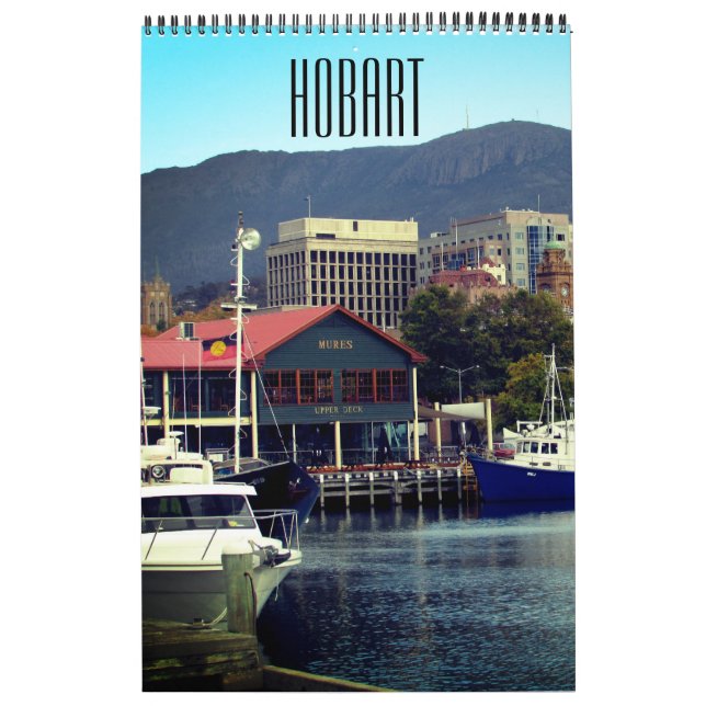Calendrier Hobart Tasmanie (Protection)