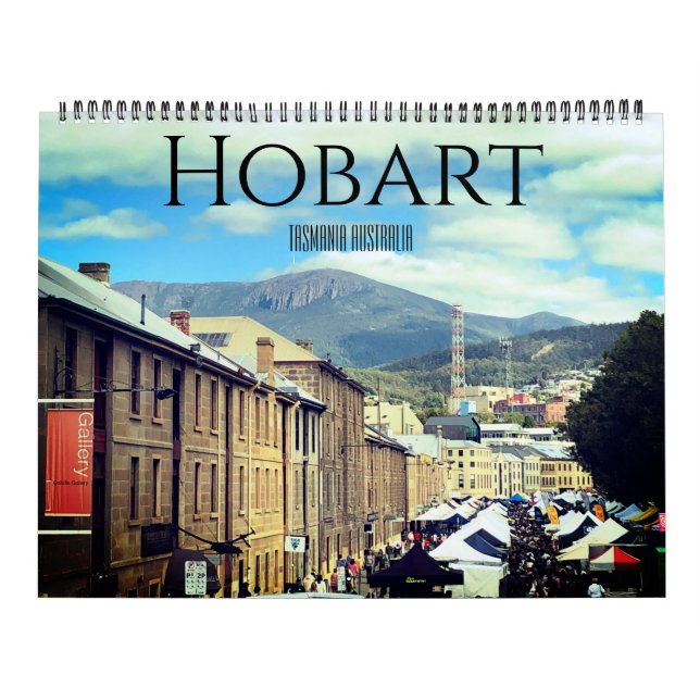 Calendrier hobart tasmanie 2027 grand format (Protection)