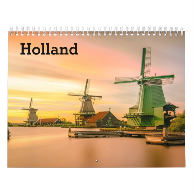 Calendrier Hollande 2027 (Protection)