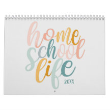 Homeschool Life Jolies citations alt 2024 Calendri