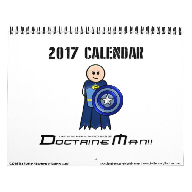 Calendrier homme de la doctrine 2017 (Protection)