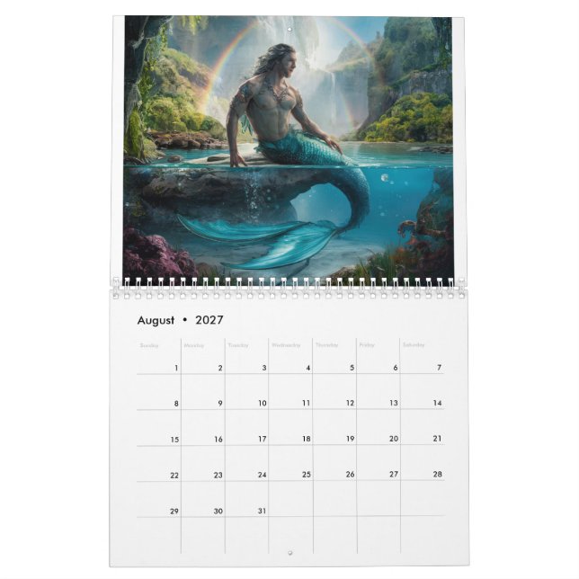 Calendrier Hommes (Aug 2027)