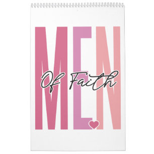 Calendrier Hommes de la foi motivations positives