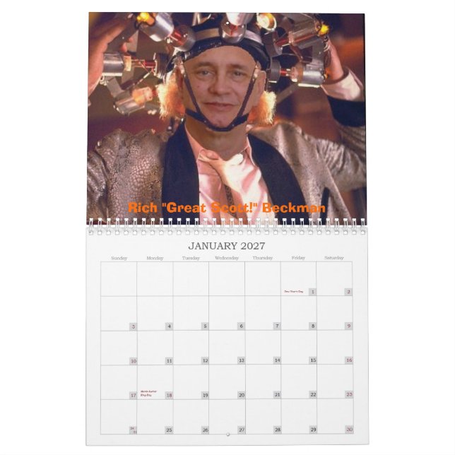 Calendrier Hommes du désert (Jan 2027)