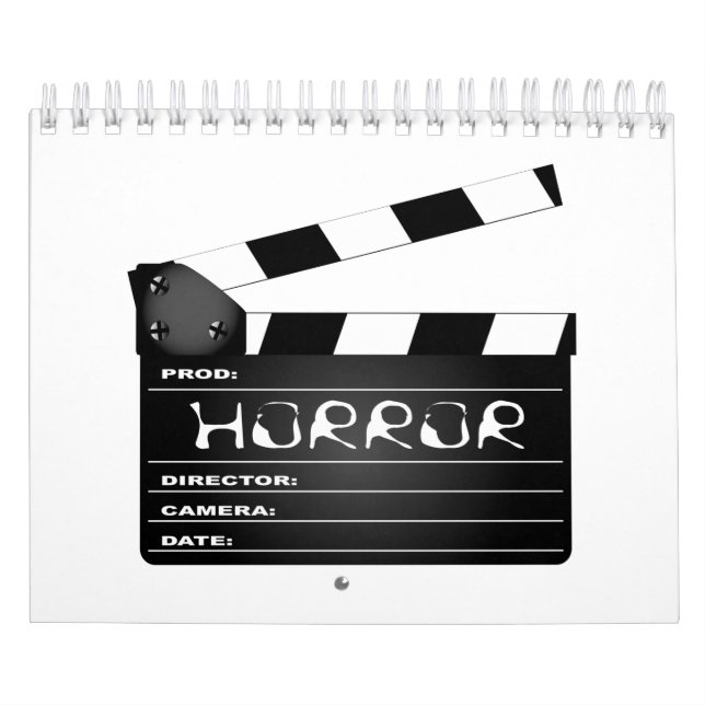 Calendrier Horreur Movie Clapperboard (Protection)