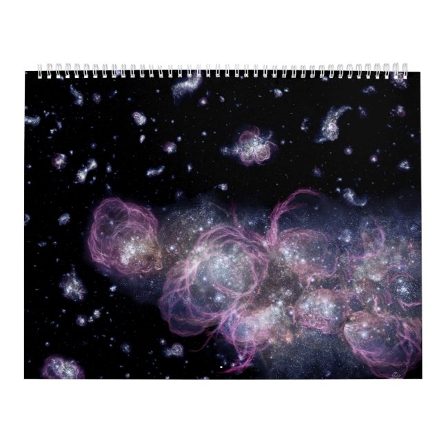 Calendrier Hors de ce monde espace (Protection)
