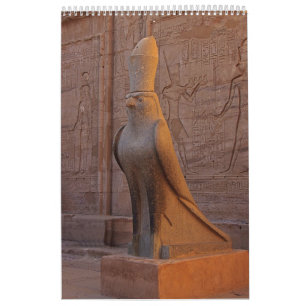 Calendrier Horus Grande Égypte Dieux Anciens Photographie 202