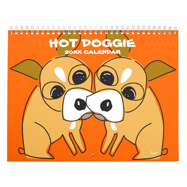 Calendrier Hot Doggy (Protection)