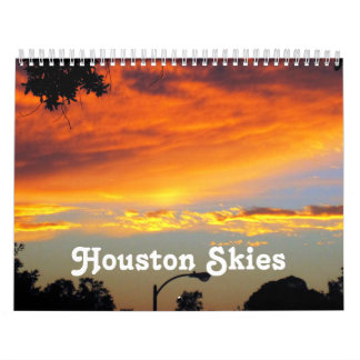 Calendrier Houston Skies Calendar