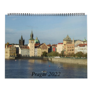 Calendrier Huge Prague 2022 Calendar