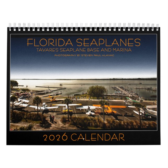 Calendrier hydravion Tavares Floride 2026 (Protection)