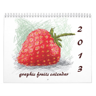 calendrier I de 2013 fruits