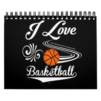 Calendrier I Love basketball Calendar