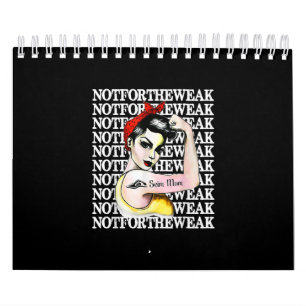 Calendrier I Love Swimming - Swim Mom Not Weak