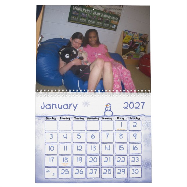 Calendrier iCarly (Jan 2027)