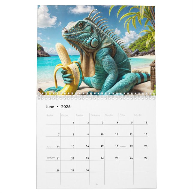 Calendrier Iguana (Jun 2026)
