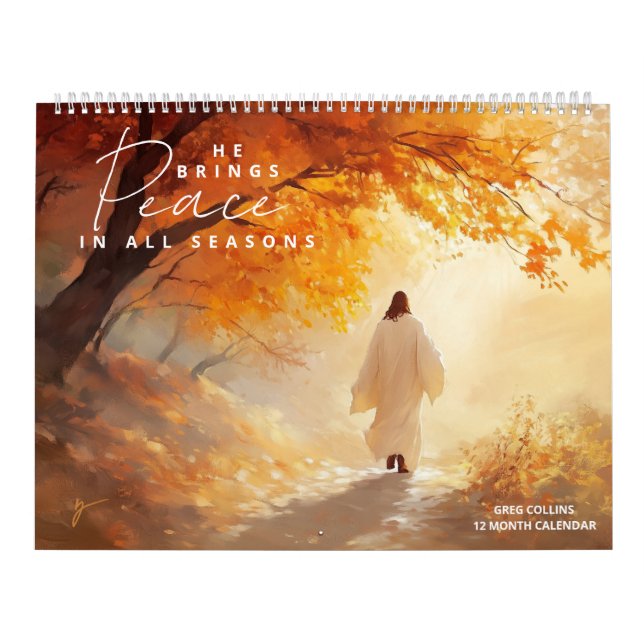 Calendrier Il apporte la paix en toutes saisons (Protection)