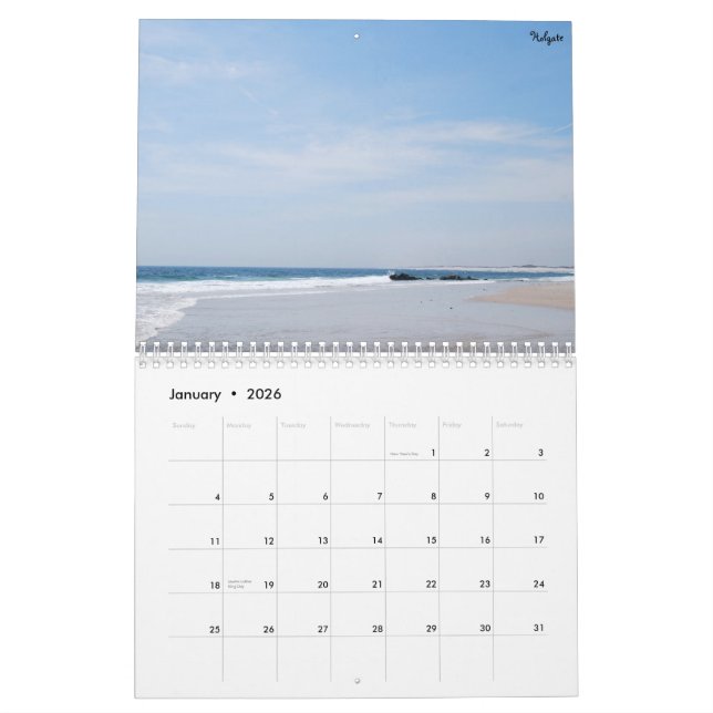 Calendrier Île de Long Beach, NJ (Jan 2026)