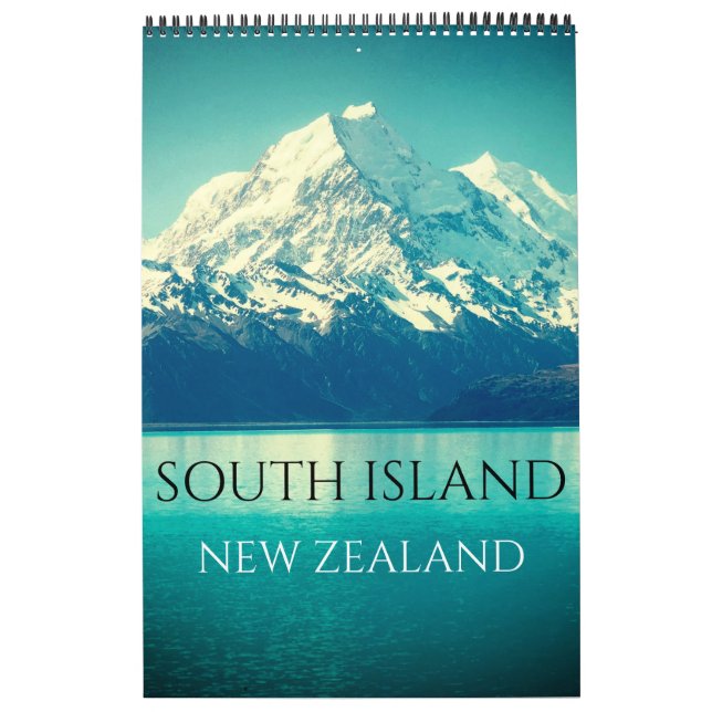 Calendrier île du sud nouvelle-zélande (Protection)