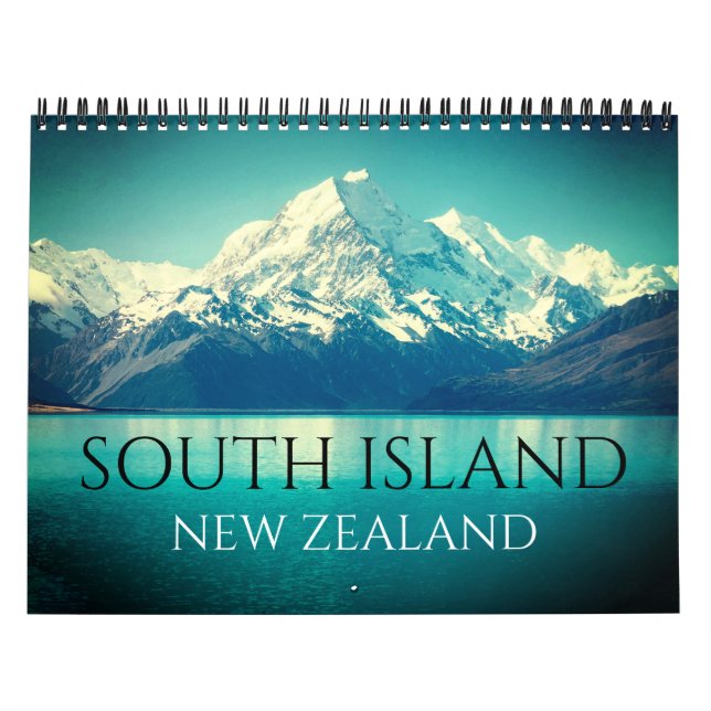Calendrier île du sud nz 2026 (Protection)
