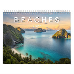 Calendrier Île tropicale et vues sur l'océan – Plages Calendr