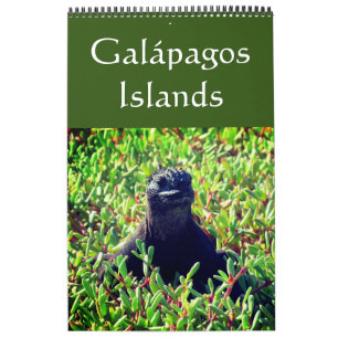 Calendrier îles Galapagos