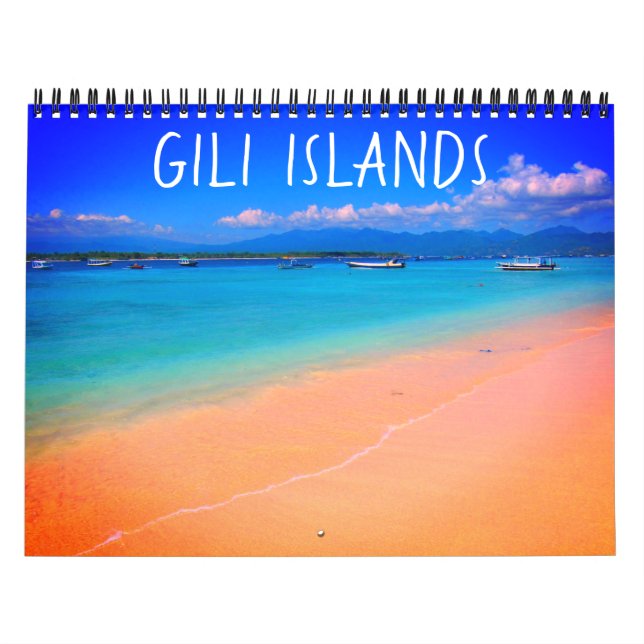 Calendrier îles gili 2026 (Protection)