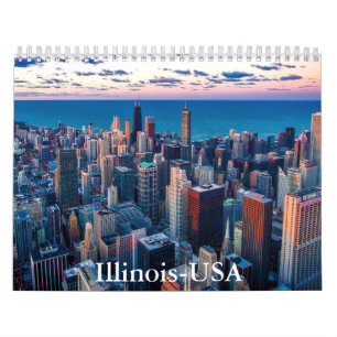 Calendrier Illinois-USA