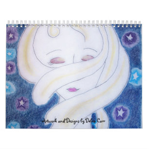 Calendrier Illustration/calendrier Conception-ETATS-UNIS
