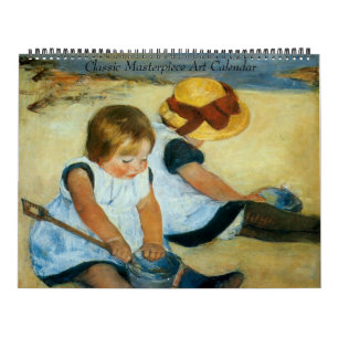 Calendrier Illustration classique de chef d'oeuvre