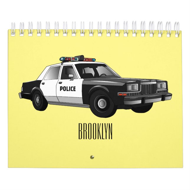 Calendrier Illustration de dessin sur les transports (Protection)