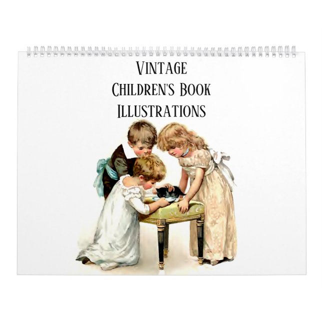Calendrier Illustrations de livres pour enfants - Décor de cr (Protection)