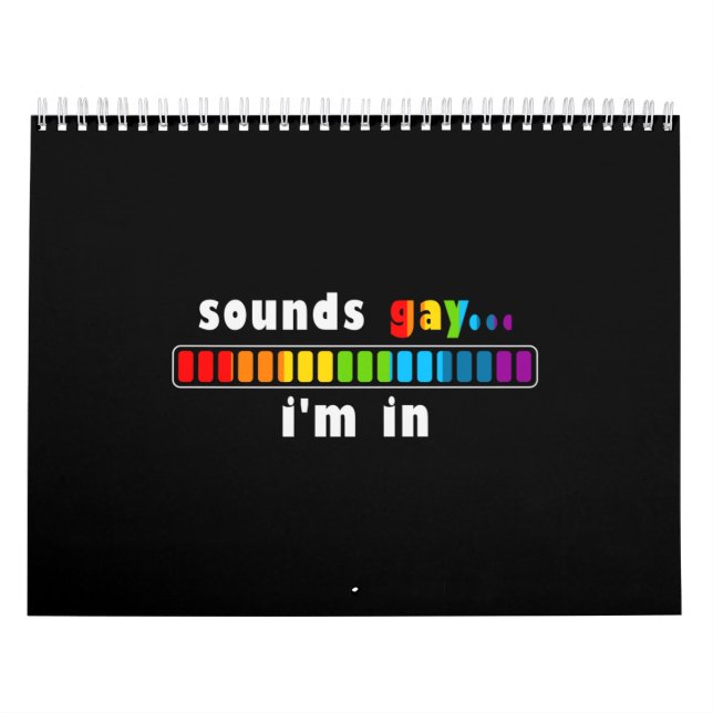 Calendrier I'm Gay (Protection)