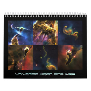Calendrier Images de notre univers, Beauté de l'espace extra-