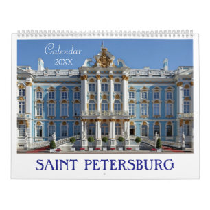 Calendrier images esthétiques de l'architecture de Saint-Péte