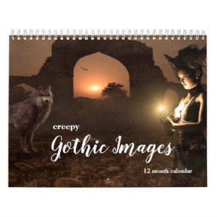 Calendrier Images gothiques déplaisantes 2025