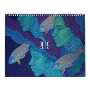 Calendrier Imaginaire Art par Julia Khoroshikh
