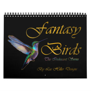 Calendrier Imaginaire Birds Iridescente Series