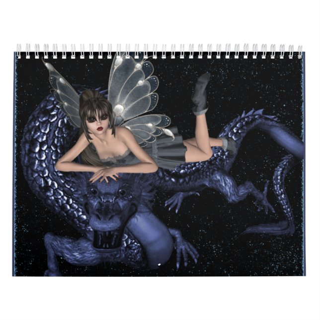 Calendrier Imaginaire de dragon de Butterflygirl (Protection)