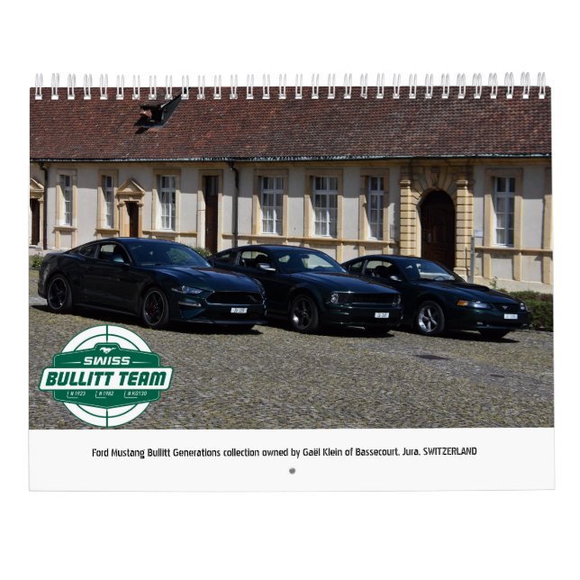 Calendrier IMBOC 2023 - Swiss Bullitt Team Edition (Dos)