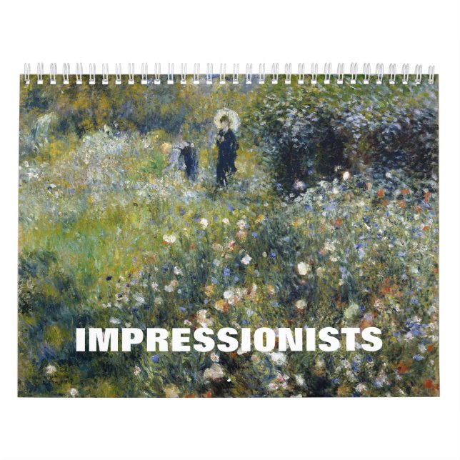 Calendrier Impressionnistes - Peintures de chef-d'oeuvre (Protection)