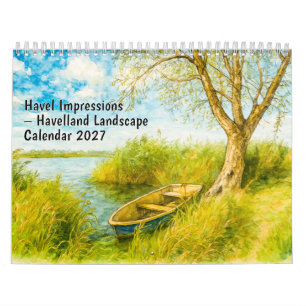 Calendrier Impressions de Havel - Paysage de Havelland Calen